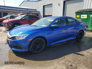 2016 Honda Civic Sedan LX with VIN 19XFC2F52GE215171, listed as a Copart auction lot 53947405 with 102,565 mi miles and Salvage Title. Bid and sale history available at carsss.com. Image 1.