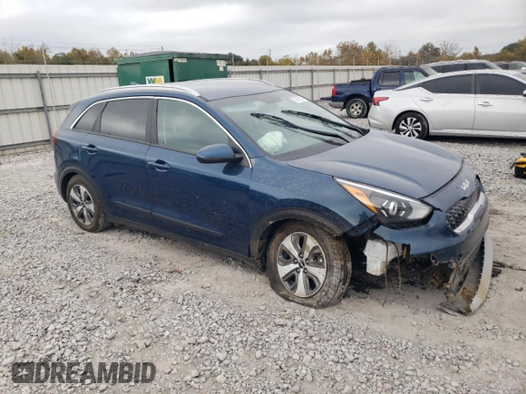 2022 Kia Niro LXS with VIN KNDCB3LC0N5498970, listed as a Copart auction lot 78518674 with 97,410 mi miles and Salvage Title. Bid and sale history available at carsss.com. Image 4.