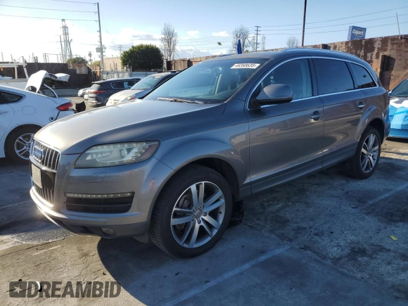 2010 Audi Q7 3.6L Premium Plus with VIN WA1LYAFE6AD005349, listed as a Copart auction lot 48368635 with 103,688 mi miles and Clean Title. Bid and sale history available at carsss.com. Image 1.