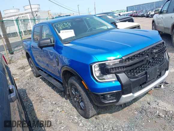 2024 Ford Ranger XLT с VIN 1FTER4HH3RLE03124, выставлен на аукционе IAAI как лот 42368829 с пробегом 23 069 миль миль и . История ставок и продаж доступна на DreamBid. Изображение 1.