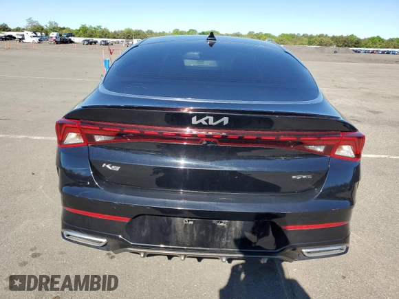 2022 Kia K5 GT-Line z VIN 5XXG64J22NG093100, wystawiony jako Copart lot #56508604 z przebiegiem 87 815 mil mil oraz Szkoda całkowita • Salvage title. Historia ofert i sprzedaży dostępna na DreamBid. Obrazek 6.
