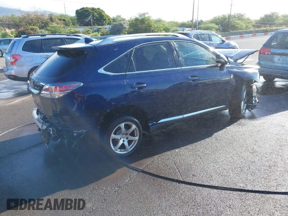 2015 Lexus RX 350 with VIN 2T2ZK1BA5FC171950, listed as a IAAI auction lot 42173772 with Not provided miles and . Bid and sale history available at DreamBid. Image 4.