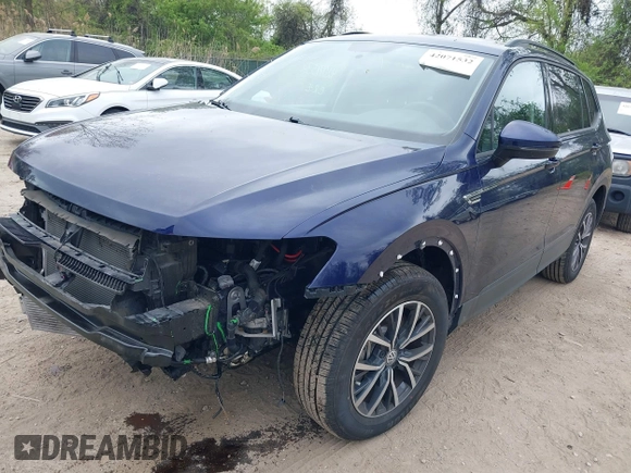 2021 Volkswagen Tiguan S с VIN 3VV1B7AX3MM150773, выставлен на аукционе IAAI как лот 42071532 с пробегом 45 284 миль миль и . История ставок и продаж доступна на DreamBid. Изображение 19.