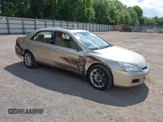2006 Honda Accord LX with VIN 1HGCM66356A017466, listed as a IAAI auction lot 42550216 with 199,943 mi miles and . Bid and sale history available at DreamBid. Image 1.