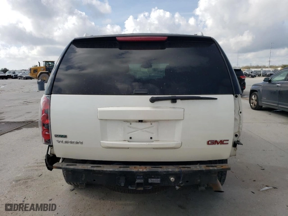 2012 GMC Yukon Denali with VIN 1GKS1EEF6CR159772, listed as a Copart auction lot 44617895 with 160,686 mi miles and Salvage Title. Bid and sale history available at carsss.com. Image 6.