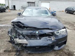 2015 BMW 4 Series 435i with VIN WBA4B1C56FD955408, listed as a Copart auction lot 57146495 with 81,258 mi miles and Salvage title. Bid and sale history available at DreamBid. Image 5.