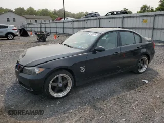 2008 BMW 3 Series 328xi with VIN WBAVC93518K037211, listed as a Copart auction lot 58140325 with 186,247 mi miles and Salvage title. Bid and sale history available at DreamBid. Image 1.