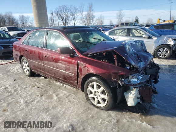 2003 Toyota Avalon XL with VIN 4T1BF28B13U324074, listed as a Copart auction lot 42354705 with Not Provided miles and Salvage Title. Bid and sale history available at carsss.com. Image 4.