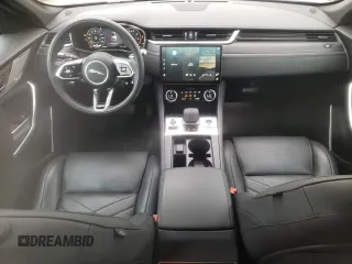 2021 Jaguar F-Pace S with VIN SADCJ2EU0MA684036, listed as a Copart auction lot 61138894 with 33,818 mi miles and Salvage title. Bid and sale history available at DreamBid. Image 8.