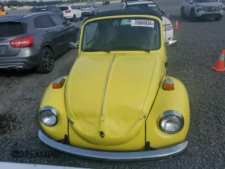 1973 Volkswagen Beetle with VIN 1532316998, listed as a Copart auction lot 76866654 with 1,983 mi miles and Salvage Title. Bid and sale history available at DreamBid. Image 5.