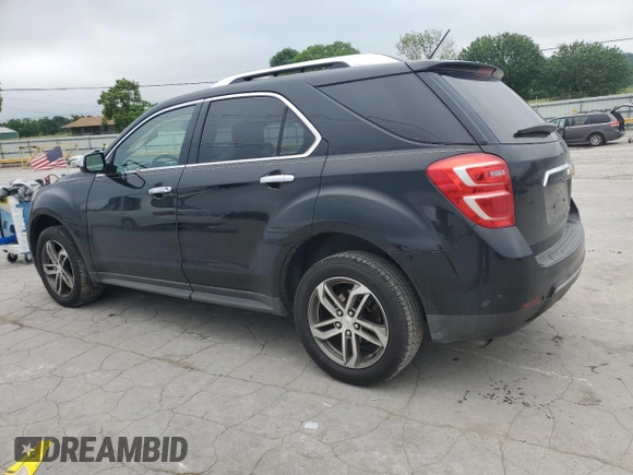 2016 Chevrolet Equinox LTZ z VIN 2GNALDEKXG6332081, wystawiony jako Copart lot #56972925 z przebiegiem 97 460 mil mil oraz Szkoda całkowita • Salvage title. Historia ofert i sprzedaży dostępna na DreamBid. Obrazek 2.