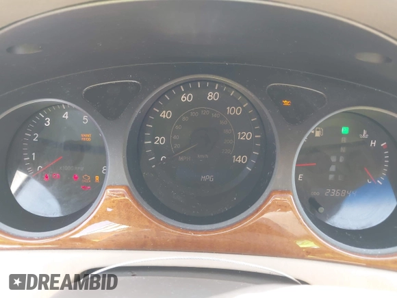 2005 Lexus ES 350 with VIN JTHBA30G655081213, listed as a IAAI auction lot 42203943 with 236,844 mi miles and . Bid and sale history available at DreamBid. Image 7.
