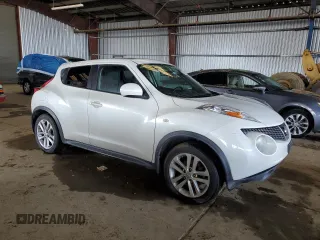 2014 Nissan Juke SV with VIN JN8AF5MR9ET353369, listed as a Copart auction lot 48860435 with 108,595 mi miles and Salvage Title. Bid and sale history available at carsss.com. Image 4.