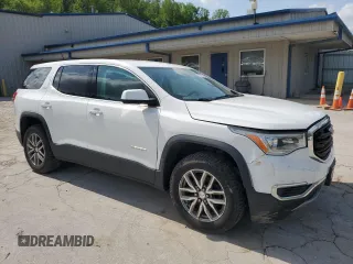2018 GMC Acadia SLE with VIN 1GKKNRLA7JZ143208, listed as a Copart auction lot 55074595 with 67,027 mi miles and Salvage title. Bid and sale history available at DreamBid. Image 4.
