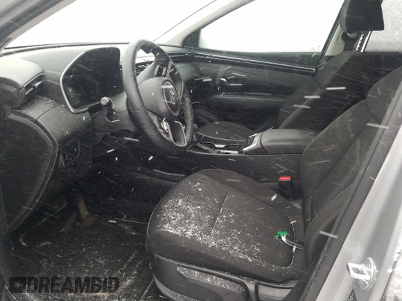 2024 Hyundai Tucson SEL with VIN KM8JBCDE1RU310083, listed as a Copart auction lot 49471535 with 21,731 mi miles and Salvage Title. Bid and sale history available at DreamBid. Image 7.