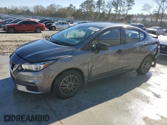 2020 Nissan Versa S with VIN 3N1CN8DV6LL862782, listed as a Copart auction lot 86968064 with 100,111 mi miles and Salvage Title. Bid and sale history available at carsss.com. Image 1.