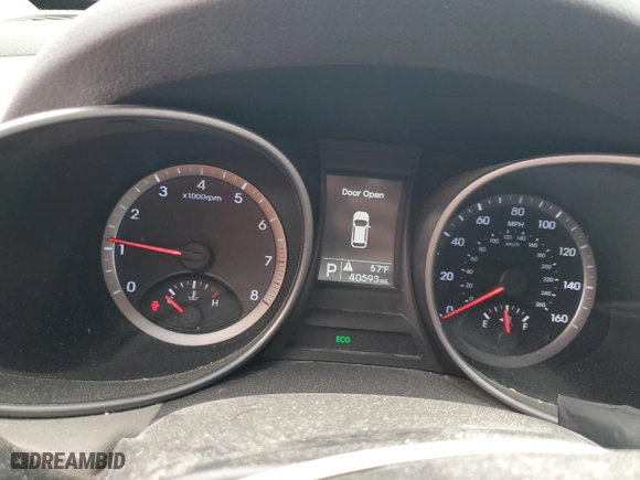 2015 Hyundai Santa Fe Sport with VIN 5XYZTDLB6FG279105, listed as a Copart auction lot 52895775 with 40,593 mi miles and Salvage Title. Bid and sale history available at carsss.com. Image 9.
