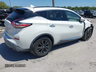 2018 Nissan Murano S z VIN 5N1AZ2MG8JN186092, wystawiony jako IAAI lot #42042539 z przebiegiem 77 017 mil mil oraz . Historia ofert i sprzedaży dostępna na DreamBid. Obrazek 4.