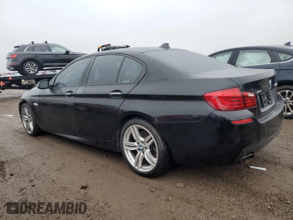 2013 BMW 5 Series 550i xDrive with VIN WBAFU9C50DDY72152, listed as a Copart auction lot 86451254 with 131,319 mi miles and Clean Title. Bid and sale history available at carsss.com. Image 2.