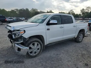 2018 Toyota Tundra SR5 with VIN 5TFAW5F17JX730321, listed as a Copart auction lot 54596785 with 132,178 mi miles and Salvage title. Bid and sale history available at DreamBid. Image 1.