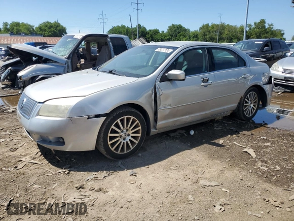 2008 Mercury Milan with VIN 3MEHM07Z68R612516, listed as a Copart auction lot 63377124 with 173,605 mi miles and Salvage Title. Bid and sale history available at carsss.com. Image 1.