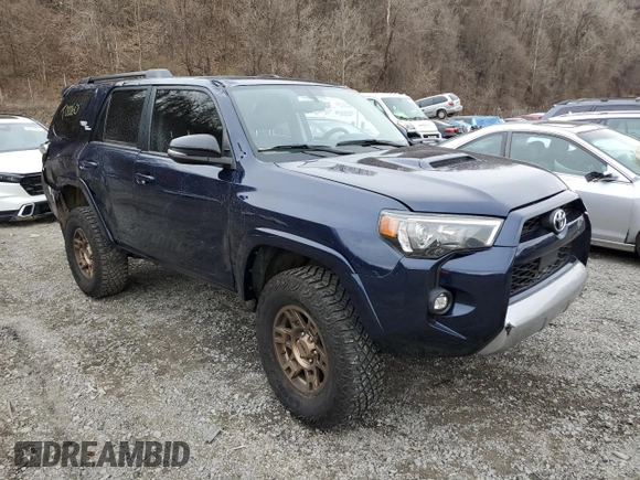 2024 Toyota 4Runner TRD Off Road with VIN JTERU5JR9R6252468, listed as a Copart auction lot 52028995 with 13,754 mi miles and Salvage title. Bid and sale history available at DreamBid. Image 4.