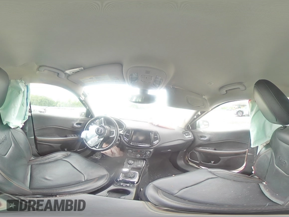 2020 Jeep Compass Limited with VIN 3C4NJDCBXLT221328, listed as a Copart auction lot 61133605 with 70,338 mi miles and Salvage title. Bid and sale history available at DreamBid. Image 15.