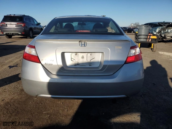 2008 Honda Civic Cpe EX-L with VIN 2HGFG12908H547530, listed as a Copart auction lot 50974715 with 128,597 mi miles and Salvage Title. Bid and sale history available at carsss.com. Image 6.