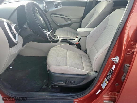 2021 Kia Soul LX with VIN KNDJ23AU6M7769990, listed as a Copart auction lot 53345575 with 80,937 mi miles and Salvage Title. Bid and sale history available at carsss.com. Image 7.