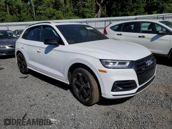 2019 Audi SQ5 Prestige with VIN WA1C4AFY6K2120827, listed as a Copart auction lot 52630964 with 17,684 mi miles and . Bid and sale history available at DreamBid. Image 4.