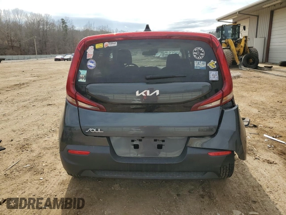 2022 Kia Soul LX with VIN KNDJ23AU3N7807984, listed as a Copart auction lot 44138885 with 40,933 mi miles and Salvage Title. Bid and sale history available at carsss.com. Image 6.