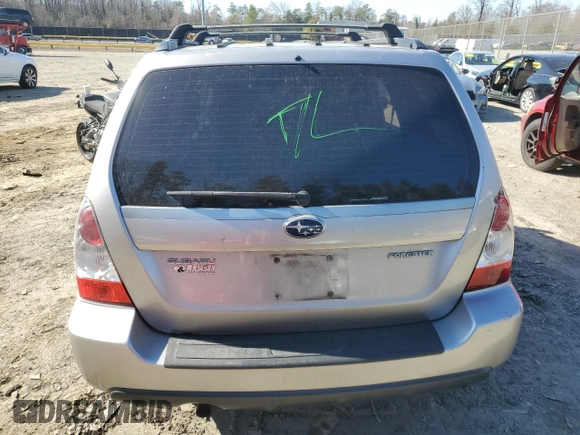 2006 Subaru Forester 2.5 X with VIN JF1SG63616H756833, listed as a Copart auction lot 46966545 with 130,257 mi miles and Salvage Title. Bid and sale history available at carsss.com. Image 6.