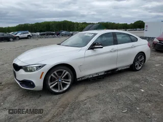 2018 BMW 4 Series 430i xDrive z VIN WBA4J3C5XJBG97089, wystawiony jako Copart lot #57032825 z przebiegiem 87 849 mil mil oraz Szkoda całkowita • Salvage title. Historia ofert i sprzedaży dostępna na DreamBid. Obrazek 1.