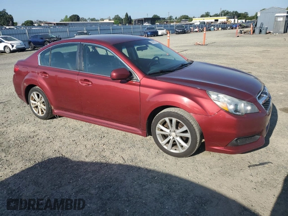 2013 Subaru Legacy Premium with VIN 4S3BMBC64D3042619, listed as a Copart auction lot 55450625 with 163,588 mi miles and Clean Title. Bid and sale history available at DreamBid. Image 4.