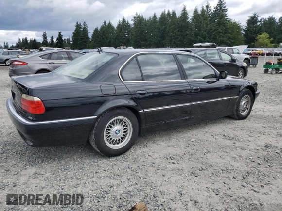 2001 BMW 7 Series 740iL с VIN WBAGH83471DP33111, выставлен на аукционе Copart как лот 61271865 с пробегом 212 250 миль миль и Списание • Salvage title. История ставок и продаж доступна на DreamBid. Изображение 3.