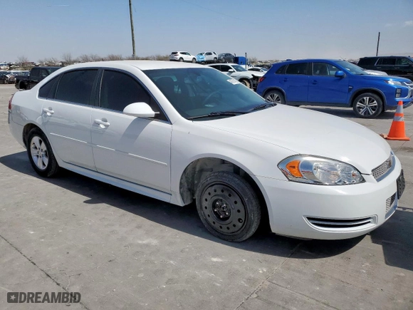 2015 Chevrolet Impala Limited LS with VIN 2G1WA5E3XF1150629, listed as a Copart auction lot 48761425 with 58,774 mi miles and Non Repairable. Bid and sale history available at carsss.com. Image 4.