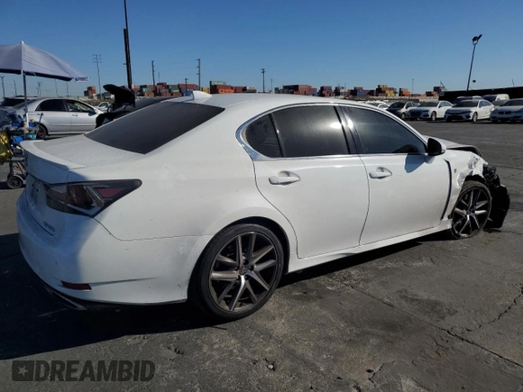 2017 Lexus GS 350 with VIN JTHBZ1BLXHA009806, listed as a Copart auction lot 81306504 with 195,656 mi miles and Salvage title. Bid and sale history available at DreamBid. Image 3.