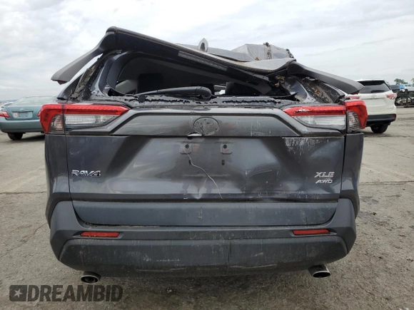 2020 Toyota RAV4 XLE with VIN 2T3P1RFV1LW131229, listed as a Copart auction lot 63795365 with Not provided miles and Salvage title. Bid and sale history available at DreamBid. Image 6.