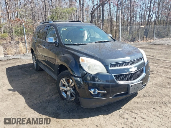 2011 Chevrolet Equinox LTZ with VIN 2CNFLGE50B6328409, listed as a IAAI auction lot 41814881 with 111,581 mi miles. Bid and sale history available at carsss.com. Image 1.