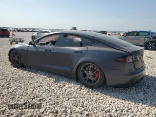 2023 Tesla Model S Plaid z VIN 5YJSA1E61PF528022, wystawiony jako Copart lot #53088135 z przebiegiem Nie podano mil oraz Czysty tytuł • Clean title. Historia ofert i sprzedaży dostępna na DreamBid. Obrazek 2.