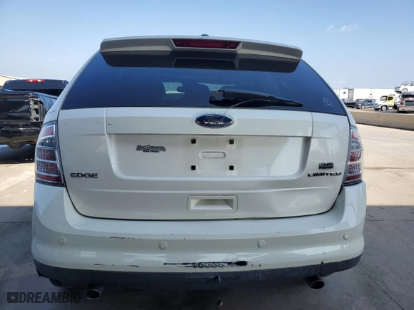 2008 Ford Edge Limited with VIN 2FMDK39CX8BA87051, listed as a Copart auction lot 43749415 with 151,273 mi miles and Clean Title. Bid and sale history available at carsss.com. Image 6.