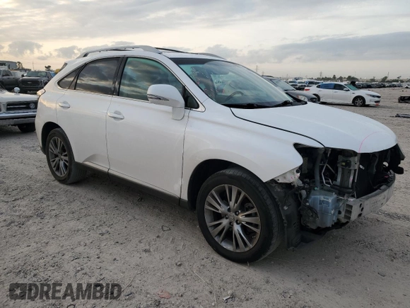 2013 Lexus RX 350 with VIN 2T2ZK1BA5DC130022, listed as a Copart auction lot 53065795 with 118,886 mi miles and Salvage Title. Bid and sale history available at DreamBid. Image 4.