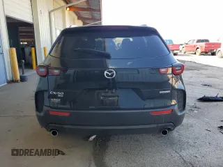 2024 Mazda CX-50 S Select with VIN 7MMVABAM8RN196074, listed as a Copart auction lot 50386815 with 7,836 mi miles and Salvage Title. Bid and sale history available at DreamBid. Image 6.