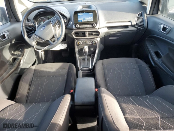 2019 Ford EcoSport SE with VIN MAJ3S2GE5KC250555, listed as a Copart auction lot 49230925 with 21,243 mi miles and Salvage Title. Bid and sale history available at carsss.com. Image 8.