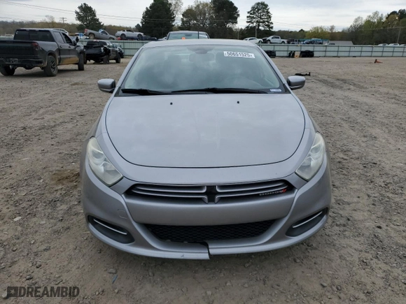 2015 Dodge Dart SE with VIN 1C3CDFAA8FD276282, listed as a Copart auction lot 50651525 with 128,634 mi miles and Salvage Title. Bid and sale history available at carsss.com. Image 5.