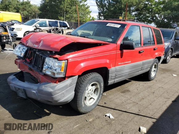 1996 Jeep Grand Cherokee Laredo with VIN 1J4GZ58S0TC170623, listed as a Copart auction lot 68019014 with 174,192 mi miles and Salvage Title. Bid and sale history available at carsss.com. Image 1.