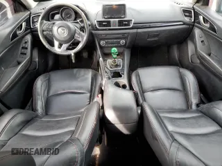 2014 Mazda 3 i Grand Touring with VIN JM1BM1M7XE1120268, listed as a Copart auction lot 43279765 with 93,075 mi miles and Salvage Title. Bid and sale history available at DreamBid. Image 8.