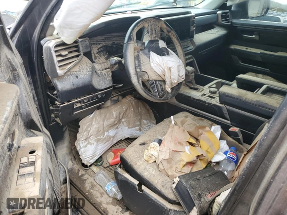 2023 Toyota Tundra SR5 with VIN 5TFLA5DB7PX064282, listed as a Copart auction lot 51097575 with Not provided miles and Salvage title. Bid and sale history available at DreamBid. Image 8.