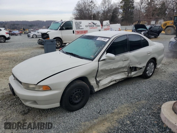 2001 Mitsubishi Galant ES z VIN 4A3AA46G31E134550, wystawiony jako Copart lot #42327585 z przebiegiem 183 942 mil mil oraz Szkoda całkowita • Salvage title. Historia ofert i sprzedaży dostępna na DreamBid. Obrazek 1.