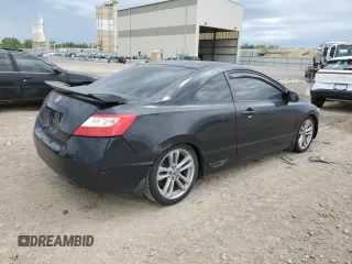 2007 Honda Civic Si with VIN 2HGFG21577H705283, listed as a Copart auction lot 55724755 with 150,456 mi miles and Clean Title. Bid and sale history available at DreamBid. Image 3.